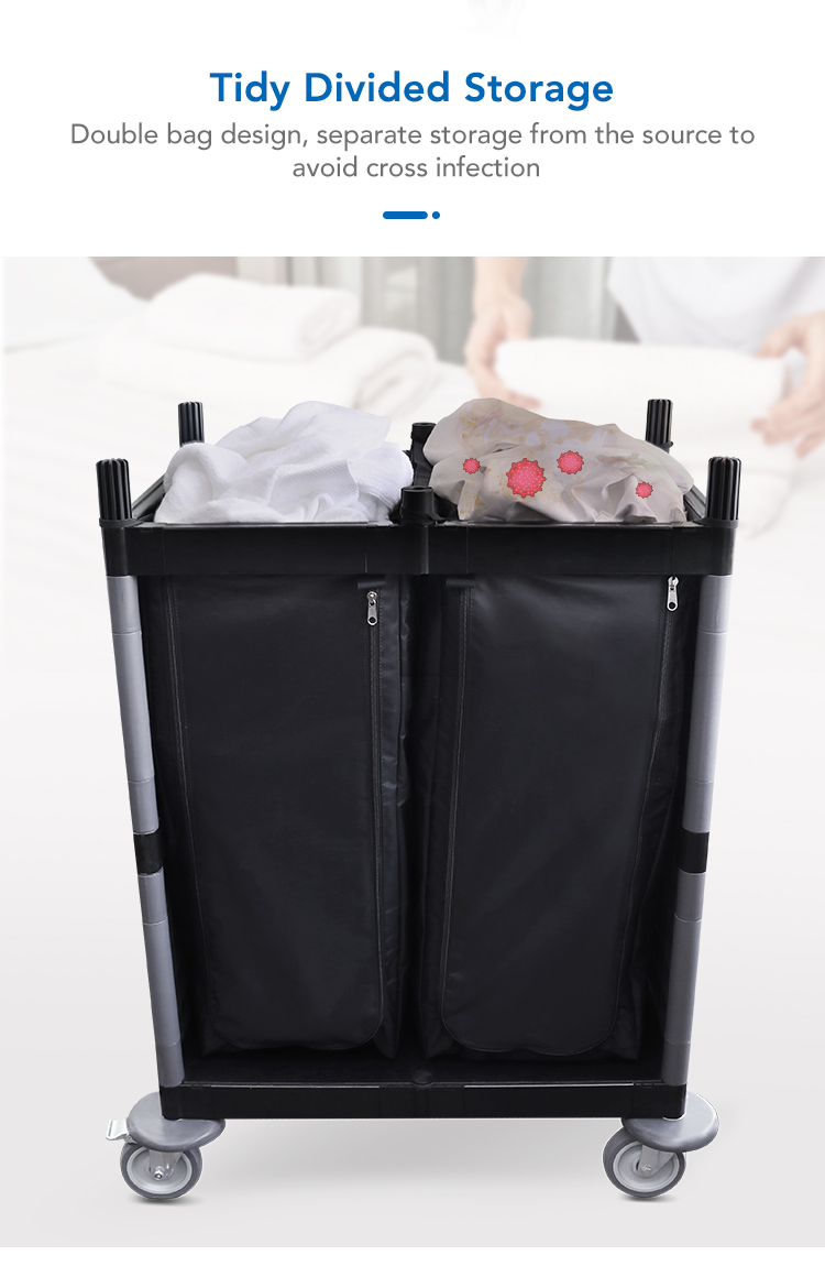 CT Linen Trolley - Cleanic Cleaning Equipment